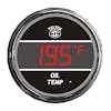Truck Oil Temperature Teltek Gauge - Red