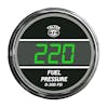 Truck Fuel Pressure TelTek Gauge 0-300 PSI - Green