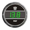 Truck Voltmeter TelTek Gauge - Green