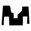 Freightliner Cascadia Floor Mat Front One-Piece Carpet 2010-2015