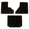 Freightliner Century Columbia & Coronado Floor Mats 3 Piece Kit Carpet Black Automatic Transmission
