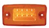 Freightliner Rectangular Amber LED Cab Light With 8 Diodes By Grand General