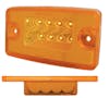 Freightliner Rectangular Amber LED Cab Light With 8 Diodes By Grand General