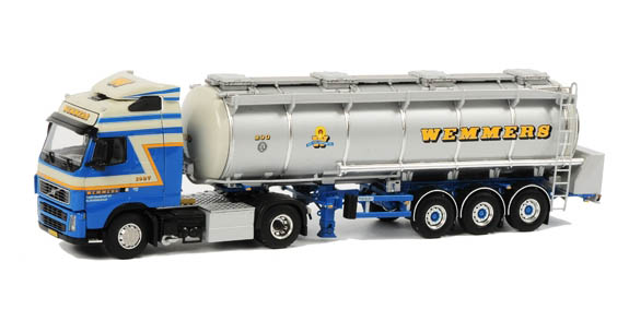 ライオントイズ ボルボ FH12トレーラー ノーテブーム ローローダー 1/50 ライオントイズ ボルボ FH12トレーラー ノーテブーム ローローダー 1