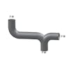 Peterbilt 387 Aluminized Elbow Y Pipe 14-25077 - Dimensions