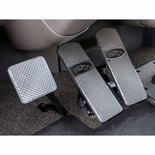 Peterbilt 379 386 388 389 Diamond Billet Foot Pedal Set - Peterbilt 379/386/388/389 (1994+) Diamond Billet Foot Pedal Set