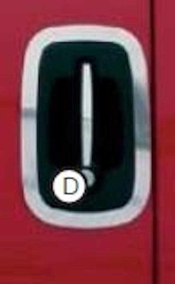 International Door Handle Trims  Non "I" Mounts On Handle Pull By RoadWorks