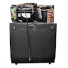 Truck Fridge Built-In 12-Volt DC Refrigerator Open Back View