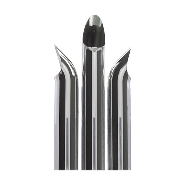 Dynaflex Chrome 8" Reduced To 5" Eagle Claw Exhaust Stack