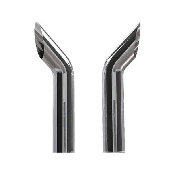 Dynaflex Chrome 8" Reduced To 5" Bull Hauler Exhaust Stack