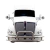 Kenworth T680 T700 Peterbilt 579 Tuff Guard Grill Guard (Stainless Steel; Installed)