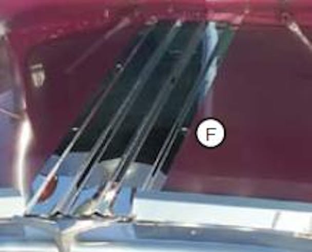 Peterbilt 359 Center Hood Trim By RoadWorks