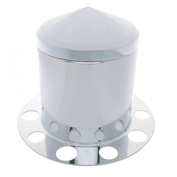 3Pc Pointed Rear Axle Cover for Wheels With 1.5" Lug Nuts