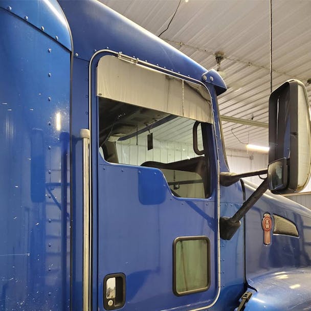 Kenworth T600 T660 T800 W900 8" Monster Chop Top Door Trim On Truck 2