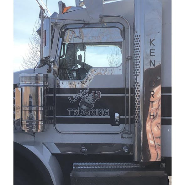 Kenworth T600 T660 T800 W900 8" Monster Chop Top Door Trim