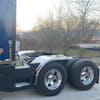 Hogebuilt Value Line Stainless Steel 68" Half Tandem Fenders On Blue Truck
