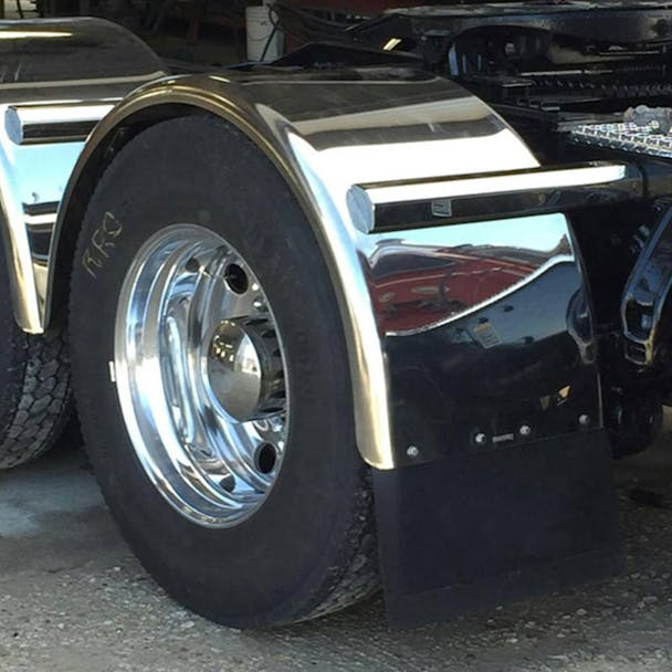Hogebuilt Value Line 83" Stainless Steel Single Axle Fenders