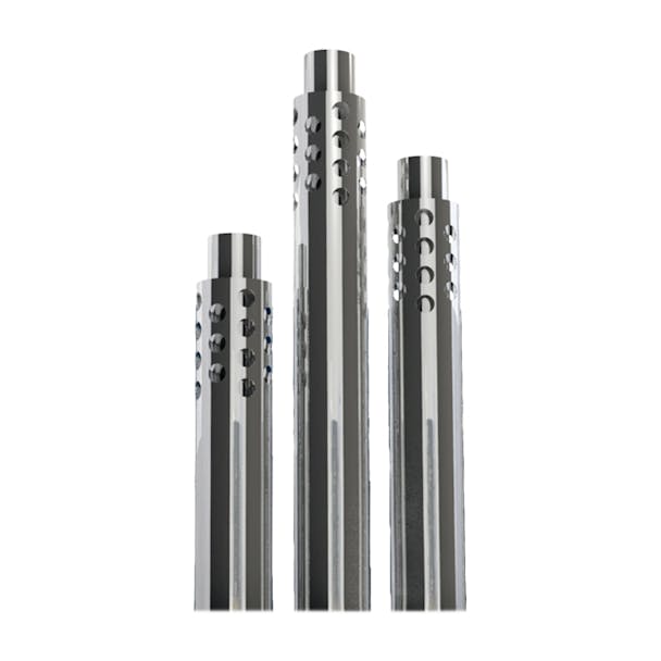 Dynaflex Chrome 8" To 5" Tech Nine Exhaust Stack