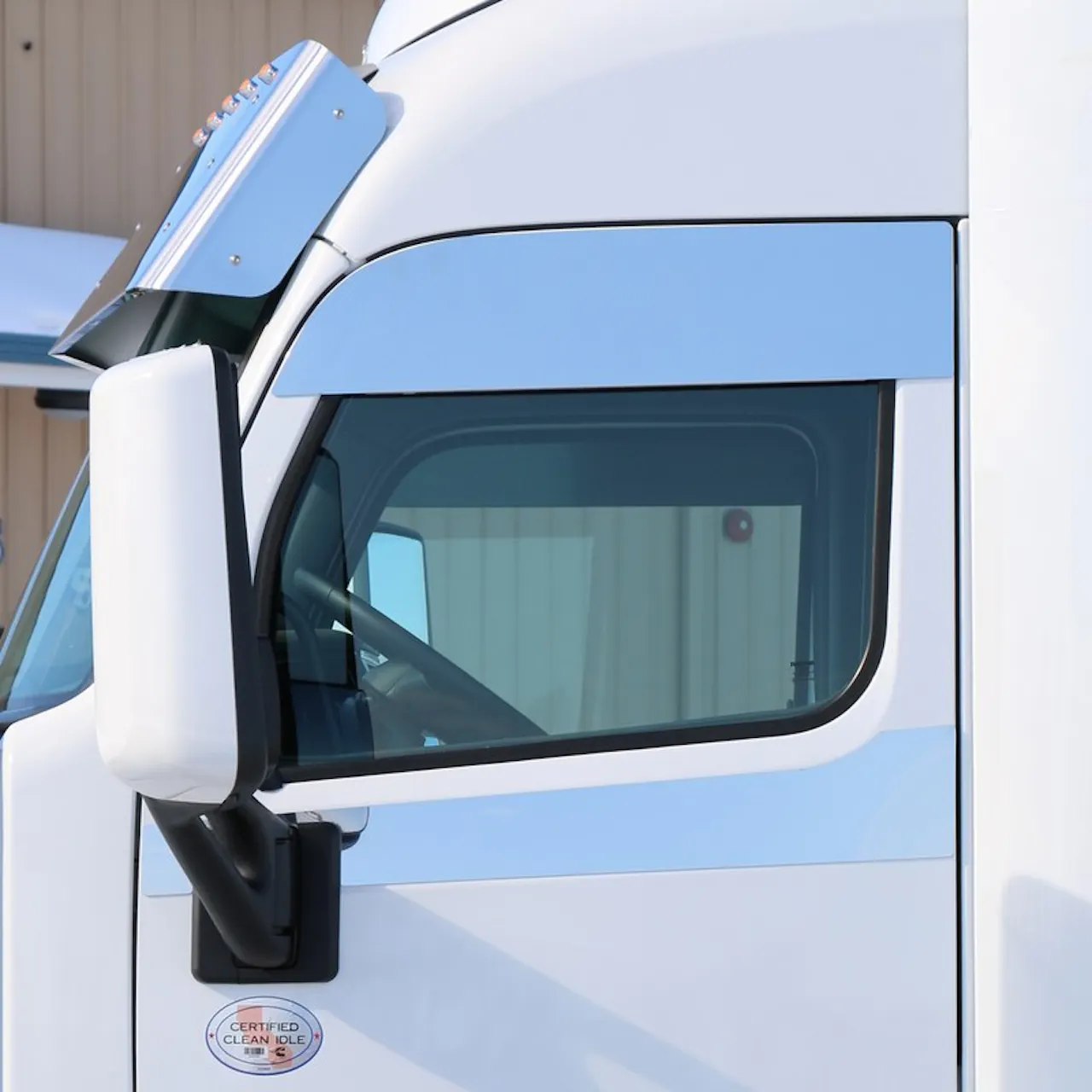 Peterbilt 589 579 567 Chop Top Door Trim By RoadWorks - Raney