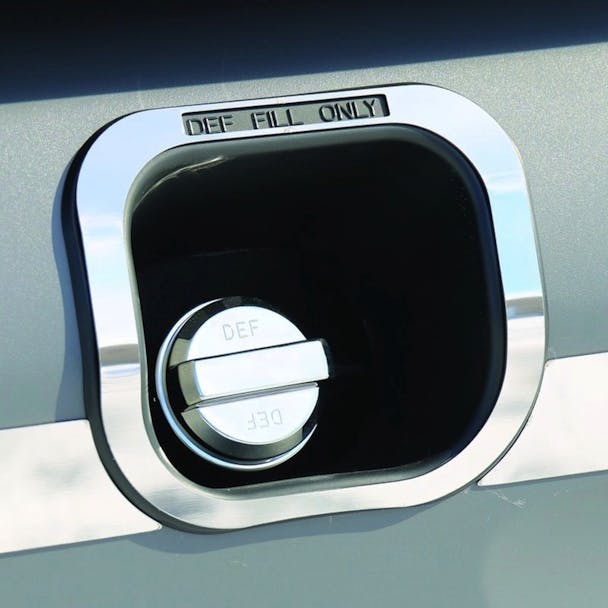 Peterbilt 579 DEF Fill Area Trim With Cutout