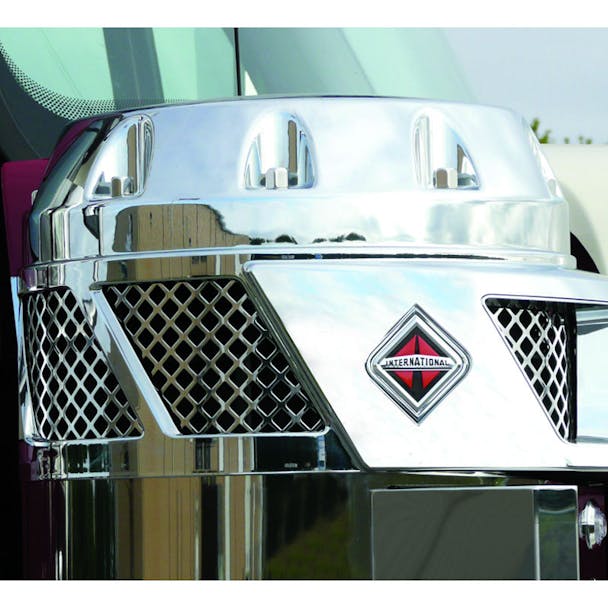 International LoneStar Breather Screen Replacement With Snake Skin Punch