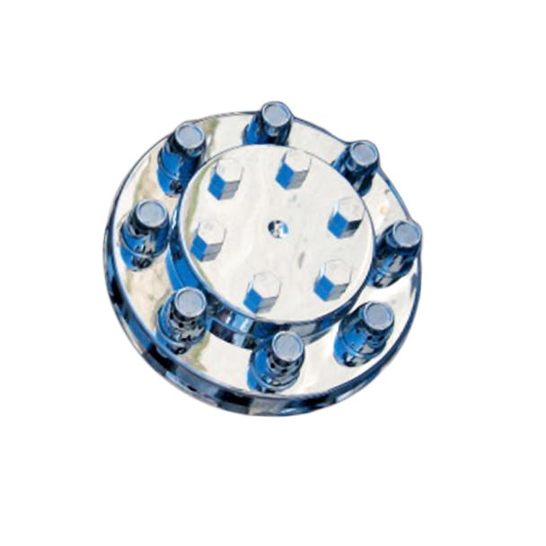 Lifetime Chrome Rear Axle Cover With Vortex Style Nut Covers