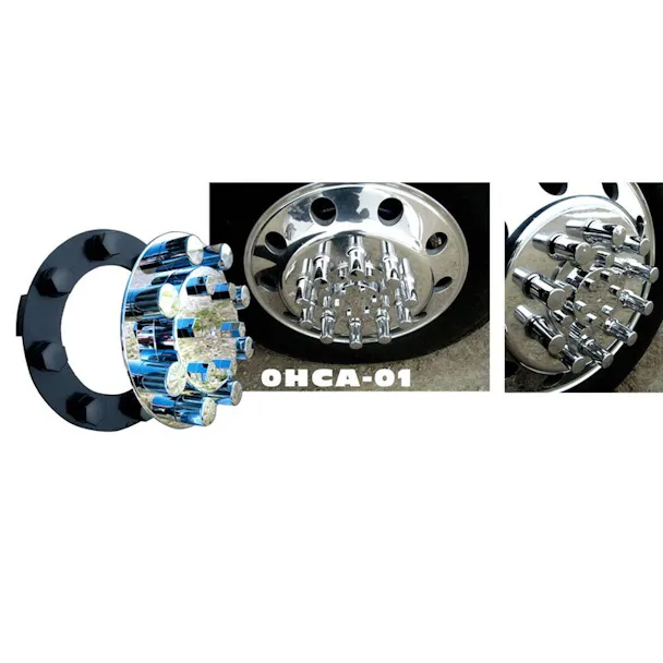 Lifetime Front Hub Cover Axle Assembly - Raney's Truck Parts