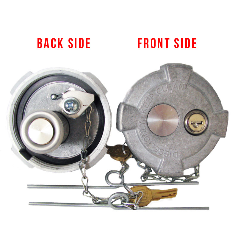 Heavy Duty Aluminum Locking Fuel Cap Replaces 90-02269-02