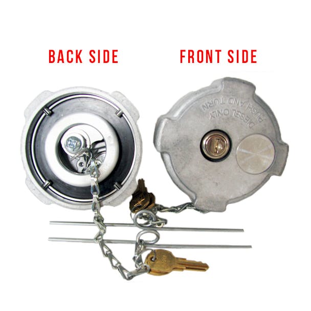 Freightliner 1/4 Turn Style Locking Fuel Cap