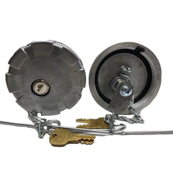 Kenworth 3.5" Locking Fuel Cap