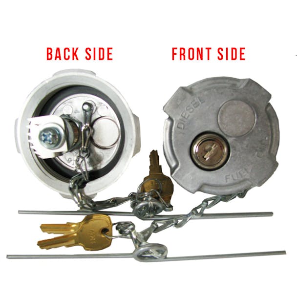 Freightliner M2 Locking 2.5" Fuel Cap