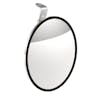 Stainless Steel 8 1/2" Convex Mirror With LED - mirror