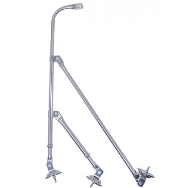 Stainless Steel Tri-Pod Fender Mirror Bracket
