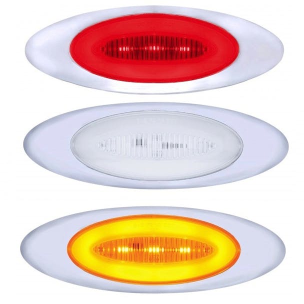 13 LED "Phantom I" Clearance Marker GLO Light Colors