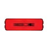 10 LED Rectangular Clearance Marker GLO Light With Red LEDs/Red Lens