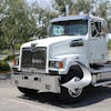 Western Star 4700 Bumper - tow holes angled