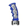 Skull Pistol Grip Gearshift Knob - Indigo Blue Skulls