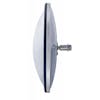 8 1/2" Stainless Steel Convex Mirror Side