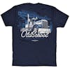 Old School Hammer Lane Trucker T-Shirt Back