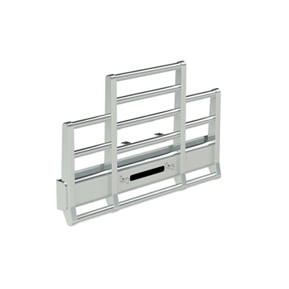 Peterbilt 378 379 SFA Herd Defender 4 Post Bumper Grill Guard With Horizontal Bars