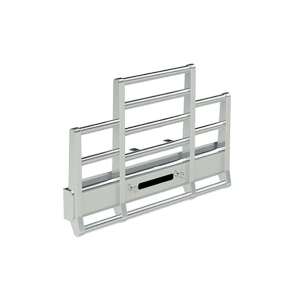 International 9300 SFA Herd Defender 4 Post Bumper Grill Guard With Horizontal Bars