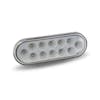 6" Oval Dual Revolution Reverse Light Combo 12 LED STT Light Off