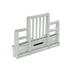 Freightliner FLD 120 SFA Herd Super Road Train Bumper Grill Guard With Vertical Tubes, Eyebolts, and Signal Lights