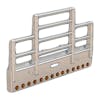 Peterbilt 357 Set Forward Axle Herd Texas Bumper Grill Guard - Horizontal Bars - With 2in Round lights Only