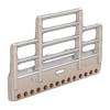 Peterbilt 367 Set Forward Axle Herd Texas Bumper Grill Guard - Horizontal Bars - With 2in Round Lights Only