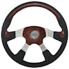 18" Traveler Burl Steering Wheel - Elite 4 Burl Pad