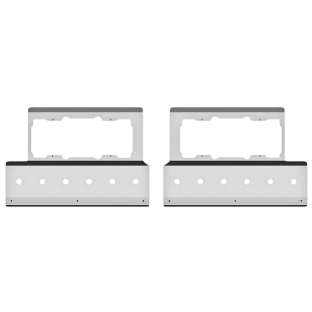 Kenworth W900 Fender Guard Headlight Mount With 3/4" Light Holes