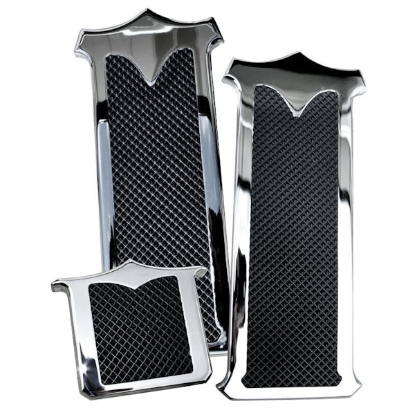 Peterbilt Chrome Plated Billet Aluminum Foot Pedal Set