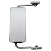  West Coast 7" x 16" Stainless Steel Mirror With Adjustable Assembly Driver Side Close Up
