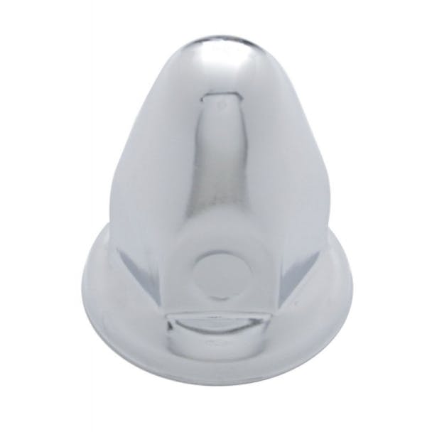 Chrome Plated Steel 33mm Bullet Nut Gauge Cover With Flange